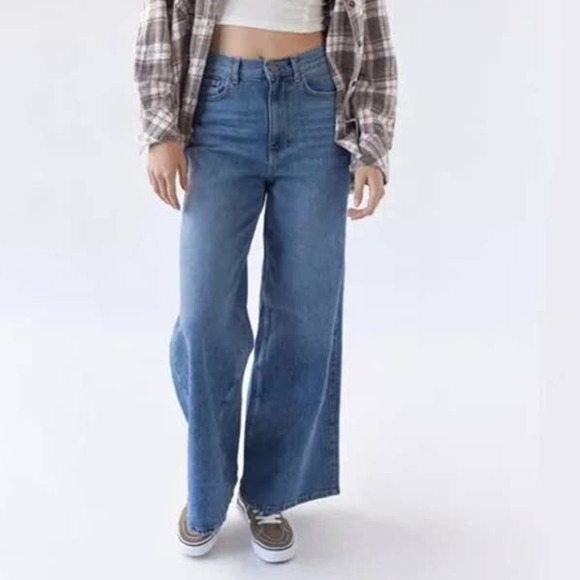 BDG Joey A-Line Wide-Leg Jean Plus Size NWT High Rise Curvy Size 39 16/18 RARE - Picture 3 of 6